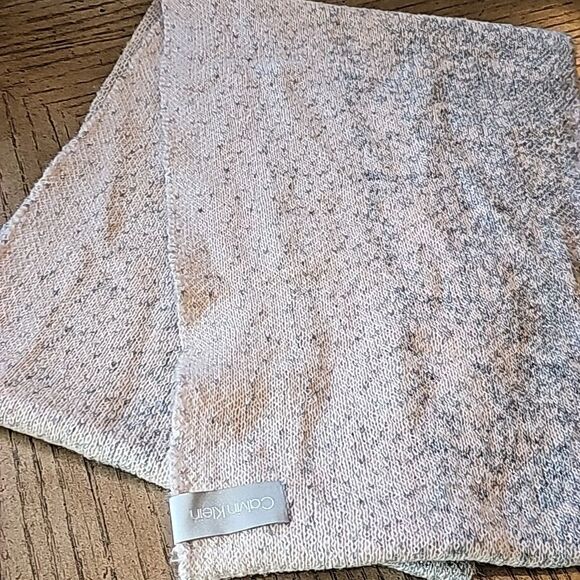 Light pink and Silver sparkly infinite scarf Calvin Klein - Picture 2 of 6